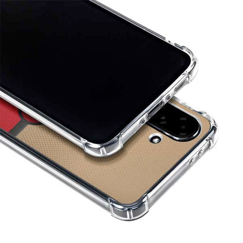 NFL San Francisco 49ers Vintage Galaxy A36 5G Clear Case