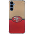 NFL San Francisco 49ers Vintage Galaxy A55 5G Clear Case