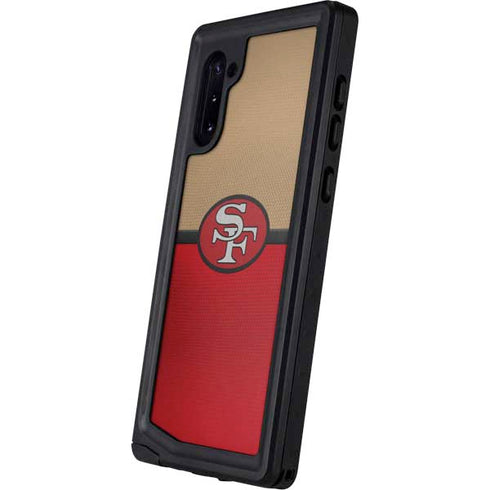 NFL San Francisco 49ers Vintage Galaxy Note 10 Waterproof Case