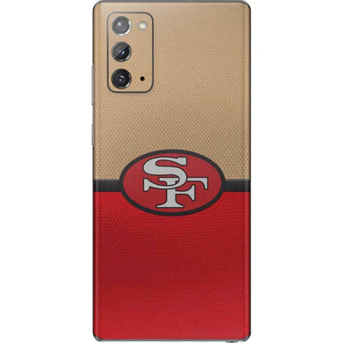 NFL San Francisco 49ers Vintage Galaxy Note20 5G Skin