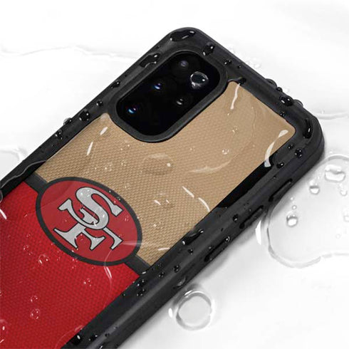 NFL San Francisco 49ers Vintage Galaxy S20 Plus Waterproof Case
