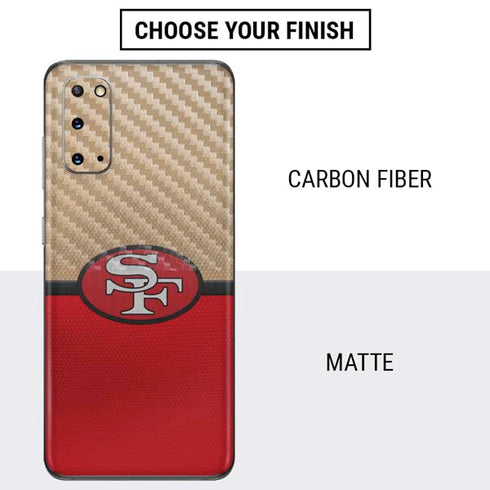 NFL San Francisco 49ers Vintage Galaxy S20 Skin