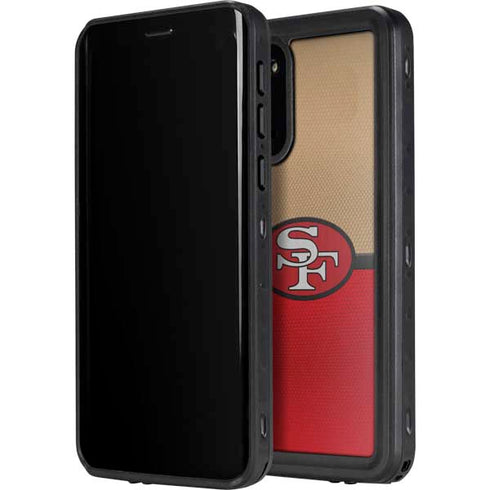 NFL San Francisco 49ers Vintage Galaxy S20 Waterproof Case