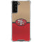 NFL San Francisco 49ers Vintage Galaxy S22 Plus Clear Case