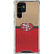 NFL San Francisco 49ers Vintage Galaxy S23 Ultra Clear Case