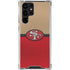 NFL San Francisco 49ers Vintage Galaxy S23 Ultra Clear Case