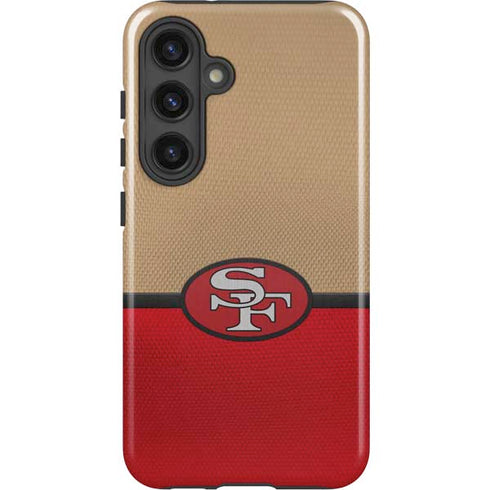 NFL San Francisco 49ers Vintage Galaxy S25 Impact Case