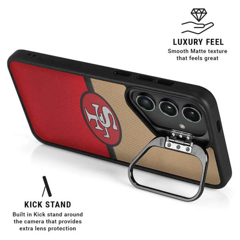 NFL San Francisco 49ers Vintage Galaxy S24 Kickstand Case