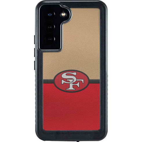 NFL San Francisco 49ers Vintage Galaxy S24 Plus Waterproof Case