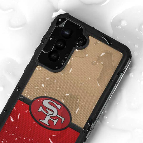 NFL San Francisco 49ers Vintage Galaxy S24 Plus Waterproof Case
