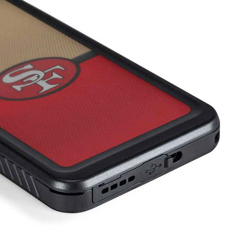 NFL San Francisco 49ers Vintage Galaxy S24 Waterproof Case