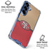 NFL San Francisco 49ers Vintage Galaxy S25 Clear Case