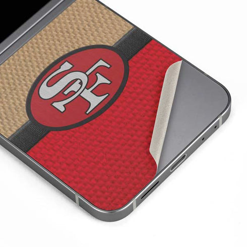 NFL San Francisco 49ers Vintage Galaxy Z Flip6 Skin