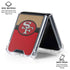 NFL San Francisco 49ers Vintage Galaxy Z Flip6 Clear Case