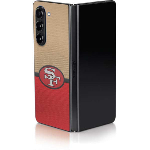 NFL San Francisco 49ers Vintage Galaxy Z Fold5 5G Skin