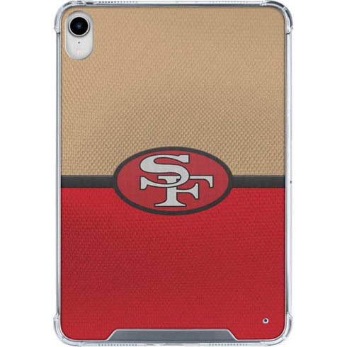 NFL San Francisco 49ers Vintage iPad 11th Gen (2025) Clear Case