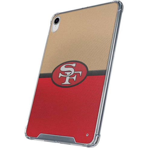 NFL San Francisco 49ers Vintage iPad 11th Gen (2025) Clear Case