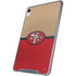 NFL San Francisco 49ers Vintage iPad 11th Gen (2025) Clear Case