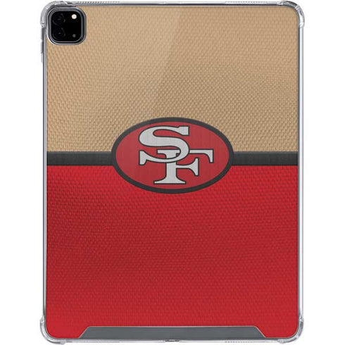 NFL San Francisco 49ers Vintage iPad Pro 12.9in (2020) Clear Case