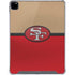 NFL San Francisco 49ers Vintage iPad Pro 12.9in (2020) Clear Case