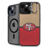 NFL San Francisco 49ers Vintage iPhone 14 Plus Kickstand Case