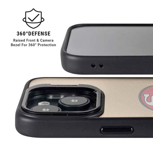NFL San Francisco 49ers Vintage iPhone 14 Plus Kickstand Case