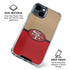 NFL San Francisco 49ers Vintage iPhone 15 Clear Case