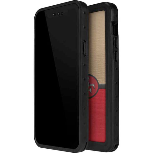 NFL San Francisco 49ers Vintage iPhone 15 Pro Waterproof Case