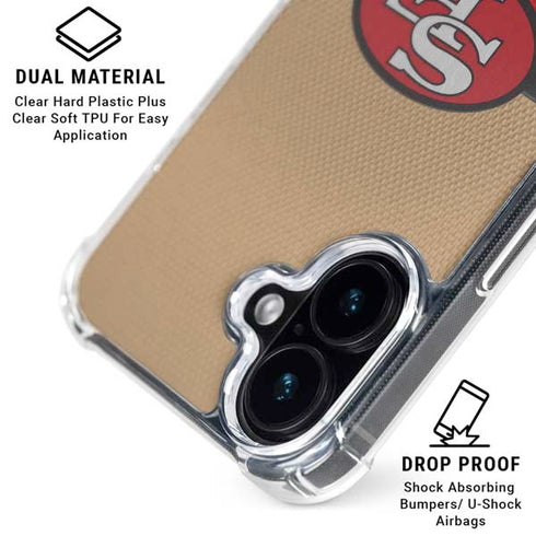 NFL San Francisco 49ers Vintage iPhone 16 MagSafe Case