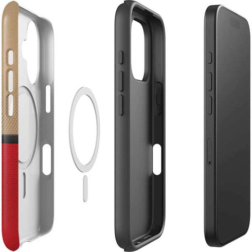 NFL San Francisco 49ers Vintage iPhone 16 Magsafe Impact Case