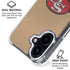NFL San Francisco 49ers Vintage iPhone 16 Plus Clear Case