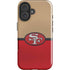 NFL San Francisco 49ers Vintage iPhone 16 Plus Impact Case