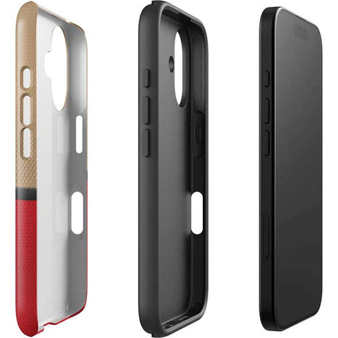 NFL San Francisco 49ers Vintage iPhone 16 Plus Impact Case