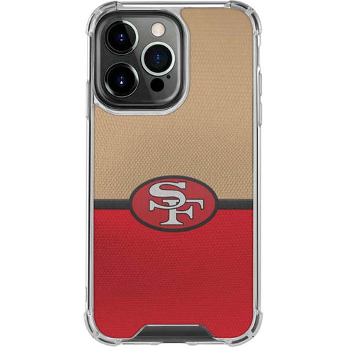 NFL San Francisco 49ers Vintage iPhone 16 Pro Clear Case