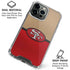 NFL San Francisco 49ers Vintage iPhone 16 Pro Clear Case