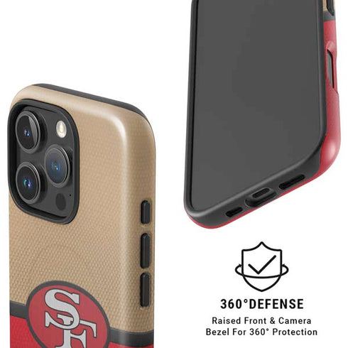 NFL San Francisco 49ers Vintage iPhone 16 Pro Magsafe Impact Case