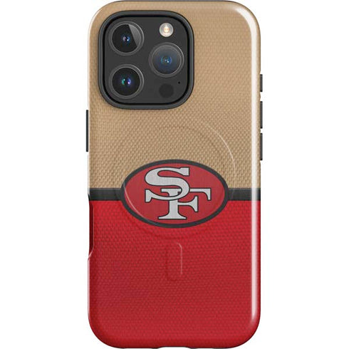 NFL San Francisco 49ers Vintage iPhone 16 Pro Max Magsafe Impact Case