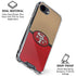 NFL San Francisco 49ers Vintage iPhone 16e Clear Case