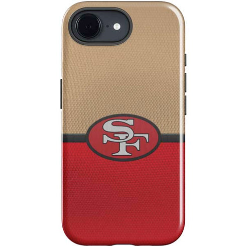 NFL San Francisco 49ers Vintage iPhone 16e Impact Case