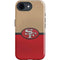 NFL San Francisco 49ers Vintage iPhone 16e Impact Case