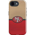 NFL San Francisco 49ers Vintage iPhone 16e Impact Case