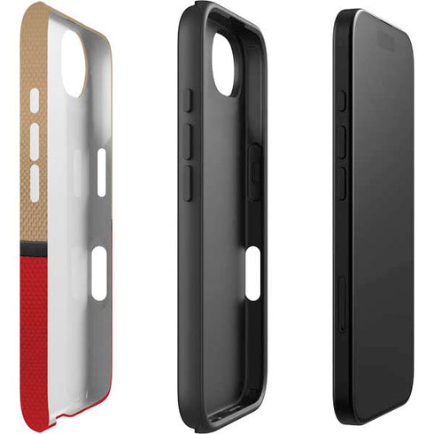 NFL San Francisco 49ers Vintage iPhone 16e Impact Case