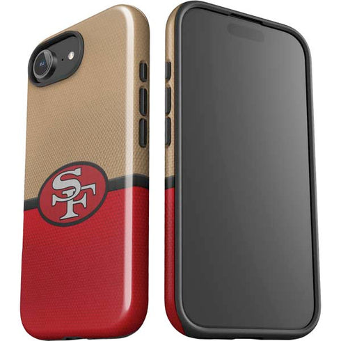 NFL San Francisco 49ers Vintage iPhone 16e Impact Case