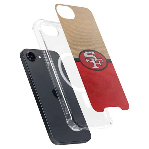 NFL San Francisco 49ers Vintage iPhone 16e MagSafe Case