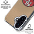 NFL San Francisco 49ers Vintage iPhone 17 Clear Case