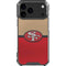 NFL San Francisco 49ers Vintage iPhone 18 Pro Max Clear Case