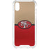 NFL San Francisco 49ers Vintage iPhone XS Clear Case