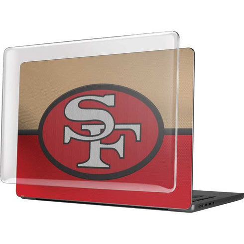 NFL San Francisco 49ers Vintage MacBook Pro 14in (2021-24) Case plus Skin