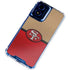 NFL San Francisco 49ers Vintage Moto G 5G (2024) Clear Case