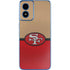 NFL San Francisco 49ers Vintage Moto G Play 4G (2024) Skin